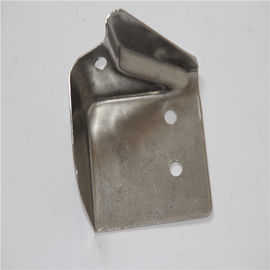 Peças de solda lustradas da chapa metálica com processo de dobra 0.2~2.43mm da perfuração