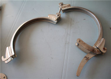 Braçadeiras de aço inoxidável da tubulação do aço carbono, braçadeira robusta do suporte da tubulação
